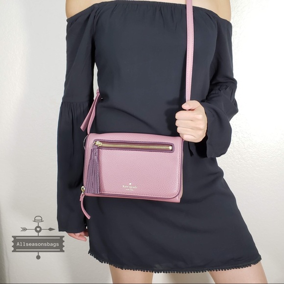 NWT kate spade NY avie Chester street rich rum bag - Picture 2 of 8